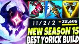This is My Best New Season 15 Yorick Build Guide TO CARRY (QUADRA KILL!?) – s15 League of Legends