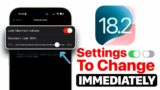 iOS 18.2 – Settings To Change on iPhone!