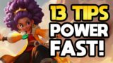 13 Pro Tips to Power Up Fast | Rebirth of Glory