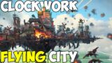 30 Days Building A Clockwork Flying City in AIRBORNE EMPIRE