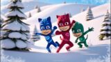 A Snowy Night: PJ Masks to the Rescue #Superheroes #WinterFun #BedtimeStory