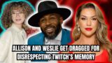Allison Holker & Her Daughter Weslie Get Dragged By TWitch's Family And The Internet #fullbreakdown!