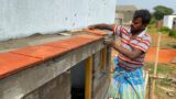 Construction of Loft Rain Terracotta Cool Tile Install Accurately with cement|Loft Plastering
