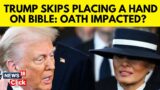Donald Trump Inauguration: The President Did Not Place Hand On Bible For Oath Of Office | N18G