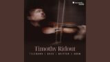 Fantasia No. 7 in E-Flat Major, TWV 40:20 (Arr. for Solo Viola by Timothy Ridout) : I. Dolce