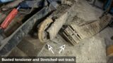 Fixing Mini Excavator Track & Tensioner