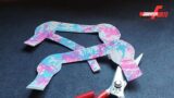 HOW TO MAKE SANDALS AT HOME: DIY MULTI COLOURED SANDAL