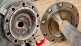 How a Mechanic Restored a Truck’s Rear Axle Broken into Two Pieces to Make It Usable Again