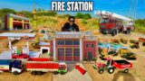 I Build Emergency Fire Station For RC Traxxas Aag Bujao Trucks – Chatpat toy TV