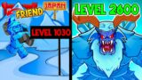 I Secretly LEVELED My Friend in 4 DAYS (Blox Fruits)