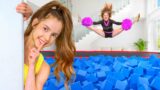 I Turned My Best Friend’s House into a Gymnastics Gym!