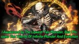 I awakened as the lowest-tier monster, but I possess the talents of infinite plunder and evolution.