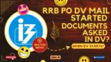 IBPS RRB 2024 DV Mail Started & DV Dates & Documents To Carry…..