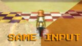 [MKWii TAS] Completing A Lap Of 3 Tracks with THE SAME INPUT