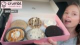 NEW CRUMBL COOKIES Flavors this week Mallow Sandwich, Salted Caramel Cheesecake, Skillet cookie,