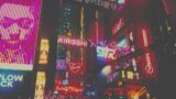 Night city lights with beats – [Lofi / chill mix]