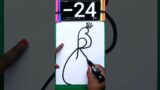 R Letter  how to draw  Peacock Drawing time limit  #shorts