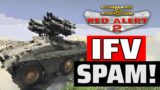 Red Alert 2 | Let's Attack with IFVs? | (7 vs 1 + Superweapons)