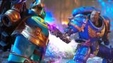 Space Marine 2 Ultramarines Vs Chaos Space Marines Scene – Warhammer 40K