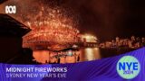 Sydney Midnight Fireworks | LIVE New Year's Eve 2024