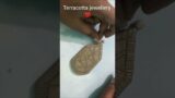 Terracotta pendant design @Kingdomofshahanaaz #terracottajewellerymaking #shorts #artandcraft