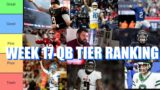 Tier Ranking every NFL QB based on their Week 17 performance!