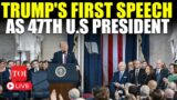 Trump Speech LIVE: Trump's BIG ANNOUNCEMENTS In First Speech As 47th President Of USA