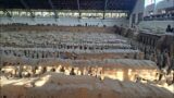 Walking around Terracotta Army – Pit 1, part 2 – Xian, China. Dec 2024.