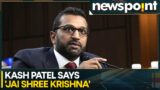 'Jai Shree Krishna': Kash Patel Greets Parents During US Senate confirmation hearing |WION Newspoint